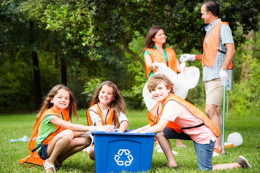 Family Recyling The Wastage | Allmetro Bins